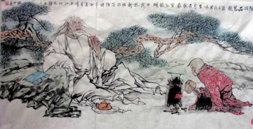 ermitaño chino Pinturas al óleo